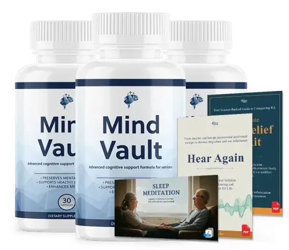 Mind Vault dietary supplement bottle